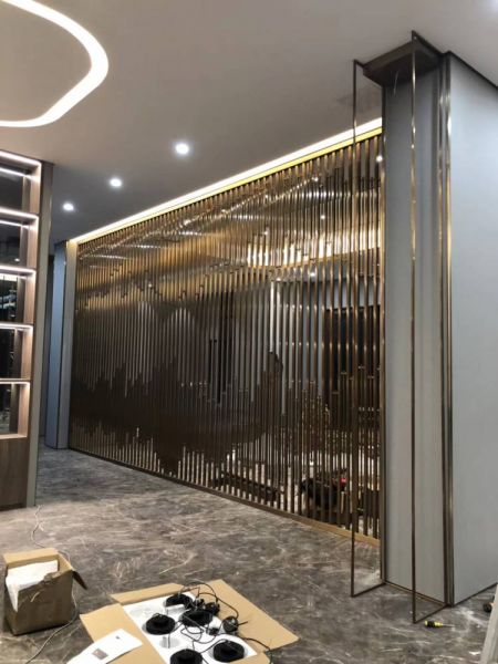 不銹鋼屏風案例